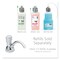 Gojo CX Counter Mount Foam Soap Dispenser, 1,500 mL/2,300 mL, 4.5 x 11.88 x 4.5, Chrome 8500-01 - alternate 11